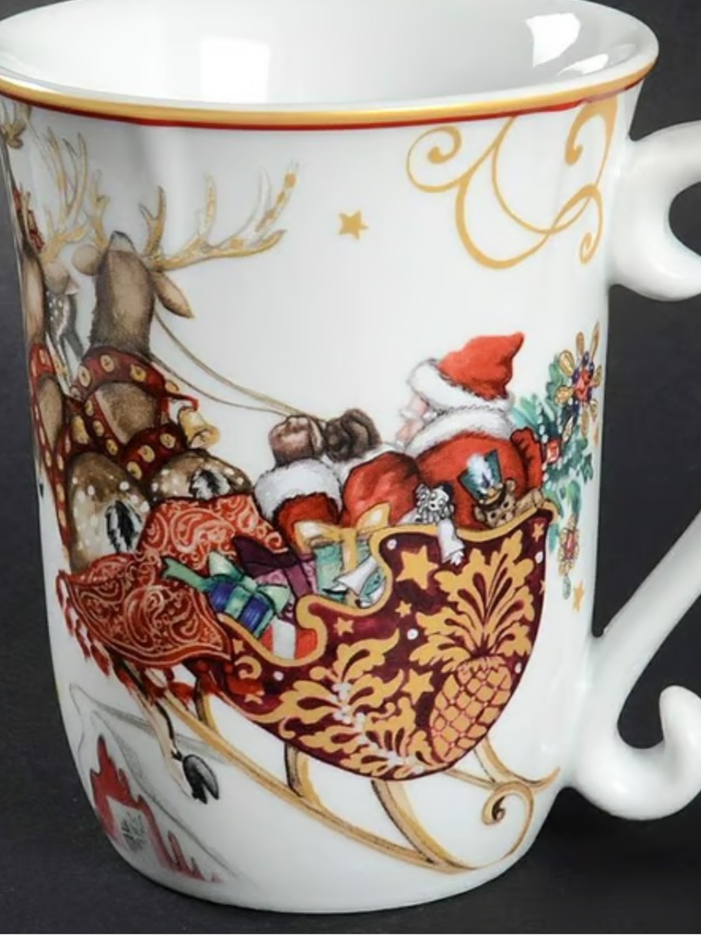 Williams Sonoma Twas the Night Before Christmas Mug Cup
